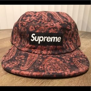 SUPREME UK Liberty fabric SnapBack cap